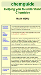 Mobile Screenshot of chemguide.co.uk